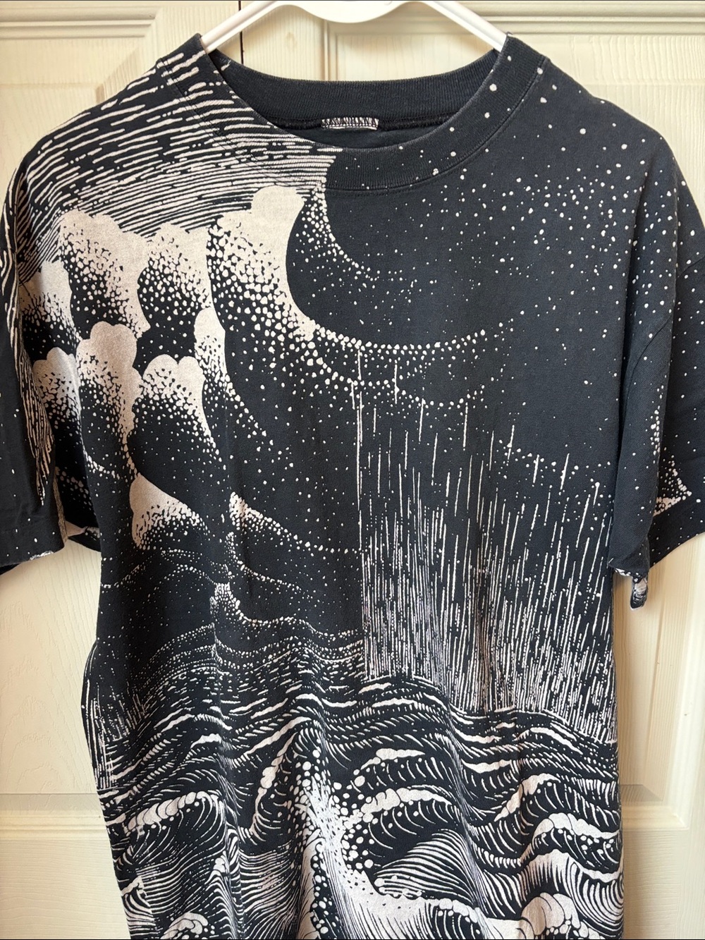 MC Escher Vintage single stitch tee t-shirt the second day of creation men’s LG - Picture 2 of 9